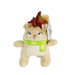 Bark Box Nutty Stu Plush Crinkle Squeak Dog Toy Limited Edition Christmas